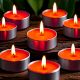 Handmade Red Rose Soy Wax Tealight Collection 25 Pieces